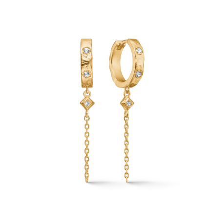Marena earrings in gold plated silver - studio.z