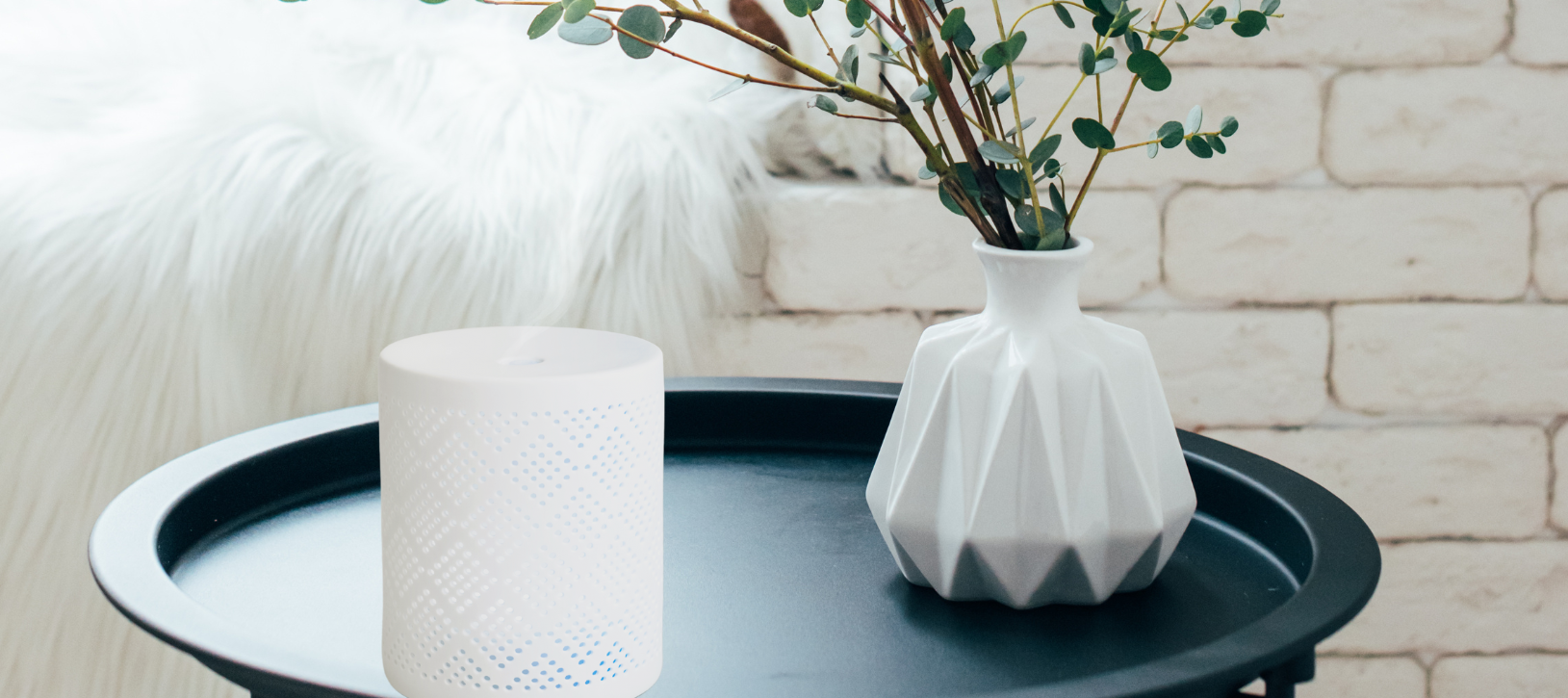 Diffuser til æteriske olier. Keramik med lys. aromaliv.dk