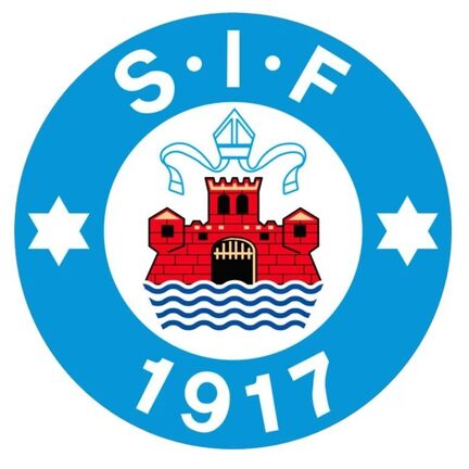 Rundt Silkeborg IF kageprint med navn til personlig fodboldkage