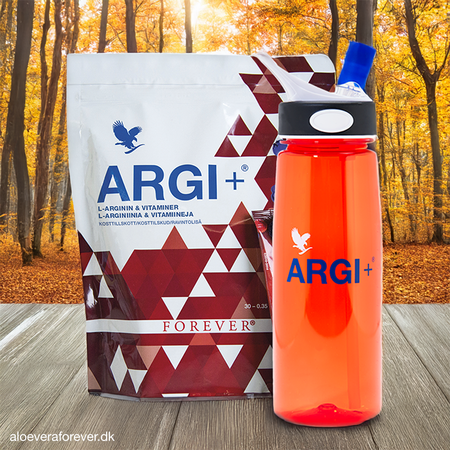 Forever ARGI+ og ARGI+ sportsflaske