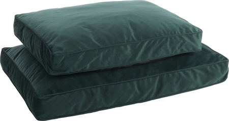 Cushion Elena Rectangle Green hundepude