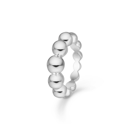 BIG BALL silver ring | Danish design by Mads Z