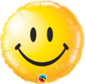 Smiley helium ballon