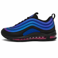 Unisex sneaker i blå og lilla med pink luftsål