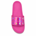 Slippers med Metallic Shine Look Dame