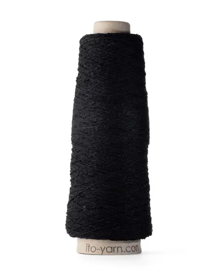 ito kinu silke garn i farven black