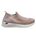 Dame sneakers elastik pink