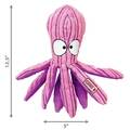 KONG Cuteseas Octopus (Large): Hundens højt elskede kramme dyr, én fløjls blød blæksprutte med en indre pibeenhed og knitre lyd.