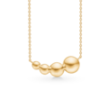 BIGGEST BALL necklace in 14 karat gold | Danish design by Mads Z