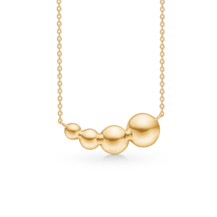 BIGGEST BALL necklace in 14 karat gold | Danish design by Mads Z