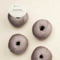 4 garnnoegler i kvaliteten arctic pearl fra pascuali i farven taupe 05