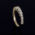 CROWN PRINCESS diamond ring in 14 karat gold | Danish design by Mads Z