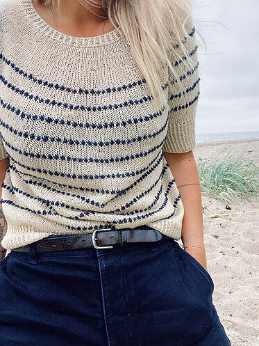 Sailors Tee Hanne Rimmen Trio 1 Trio 2 Klassisk sømandstrøje Isager