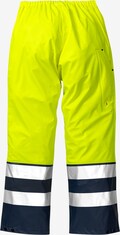 Hi-Vis Gul/Marine Regnbukser kl.2 2625 RS - Bagside uden seler. Fleksibilitet og stil.