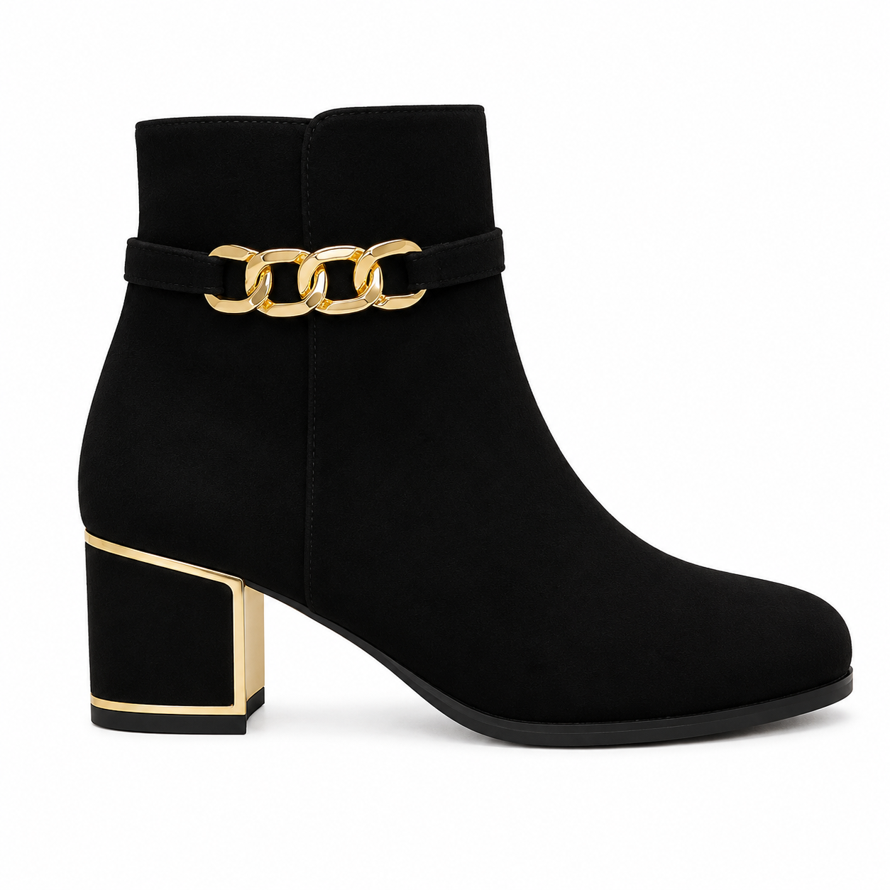 Noira Chain Heel Boot - 36