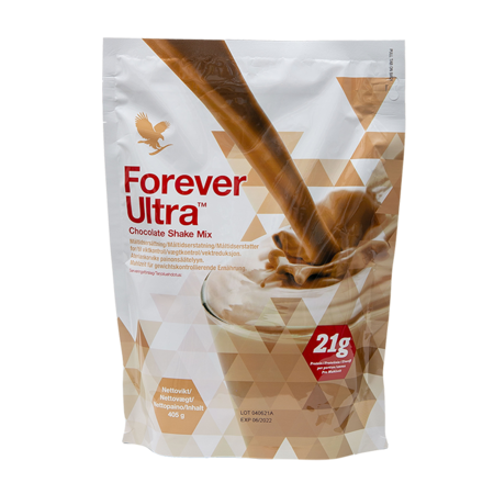 Forever Ultra Chocolate shakemix pose
