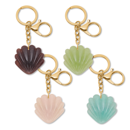 studio.z muslingeformede nøgleringe i akryl