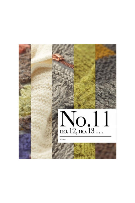 Forside til bogen ni mere af isager indeholder designs fra 9 designere i isagergarn