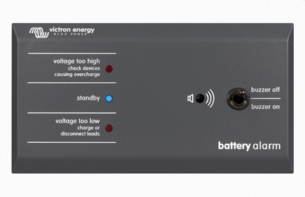 batteri overvågning alarm 12v