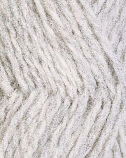 close up af garnet vams fra rauma i farven lys graa meleret