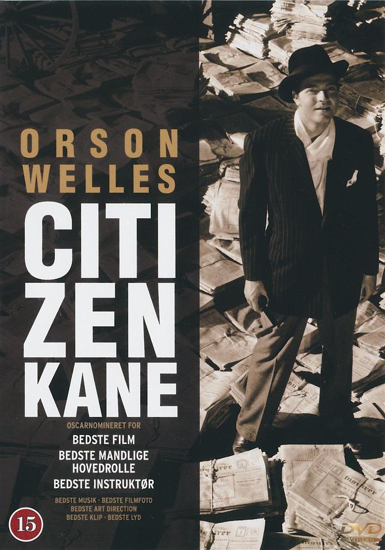 Køb Citizen Kane hos dvdmanden.dk kun 15,00 kr.