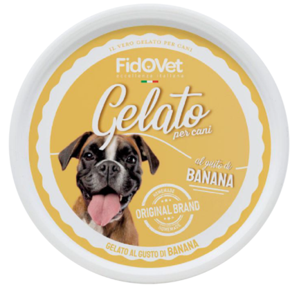 FidoVet Gelato Banan - Is til hunde