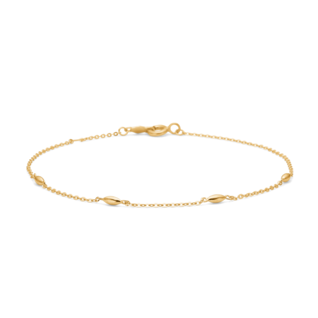 Veia armbånd i 8 karat guld