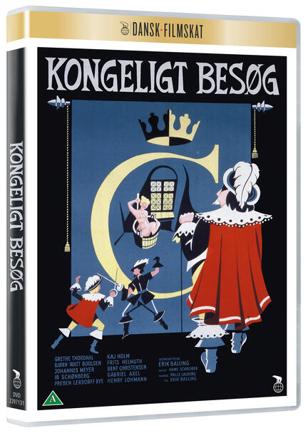 kongeligt besøg, DVD, Dansk Filmskat, Film