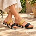 EasyFit 2240 Sandal – Guld vist på model