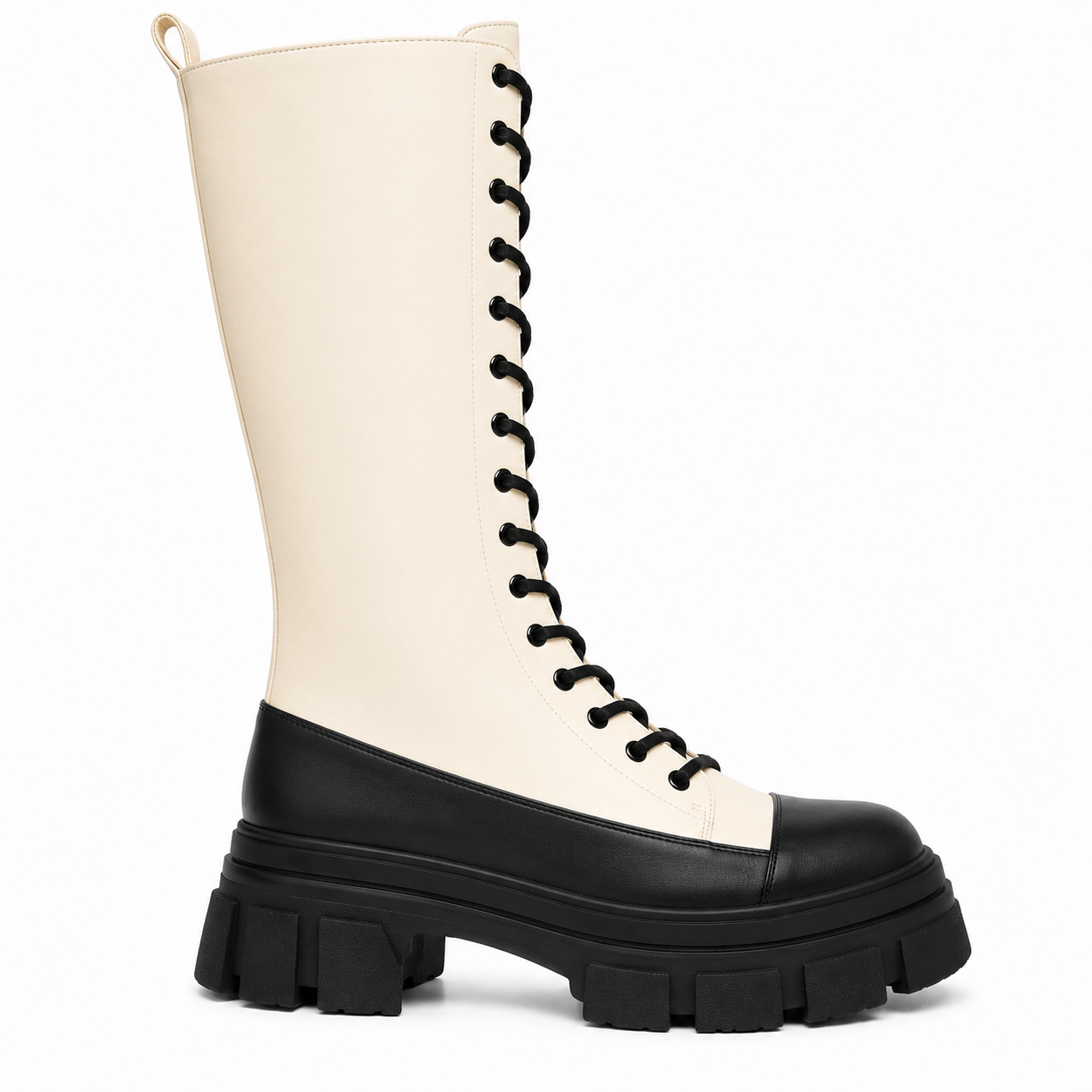 Ivory Rebel Boot - 36