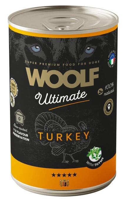Woolf Ultimate vådfoder turkey with thyme - 400g