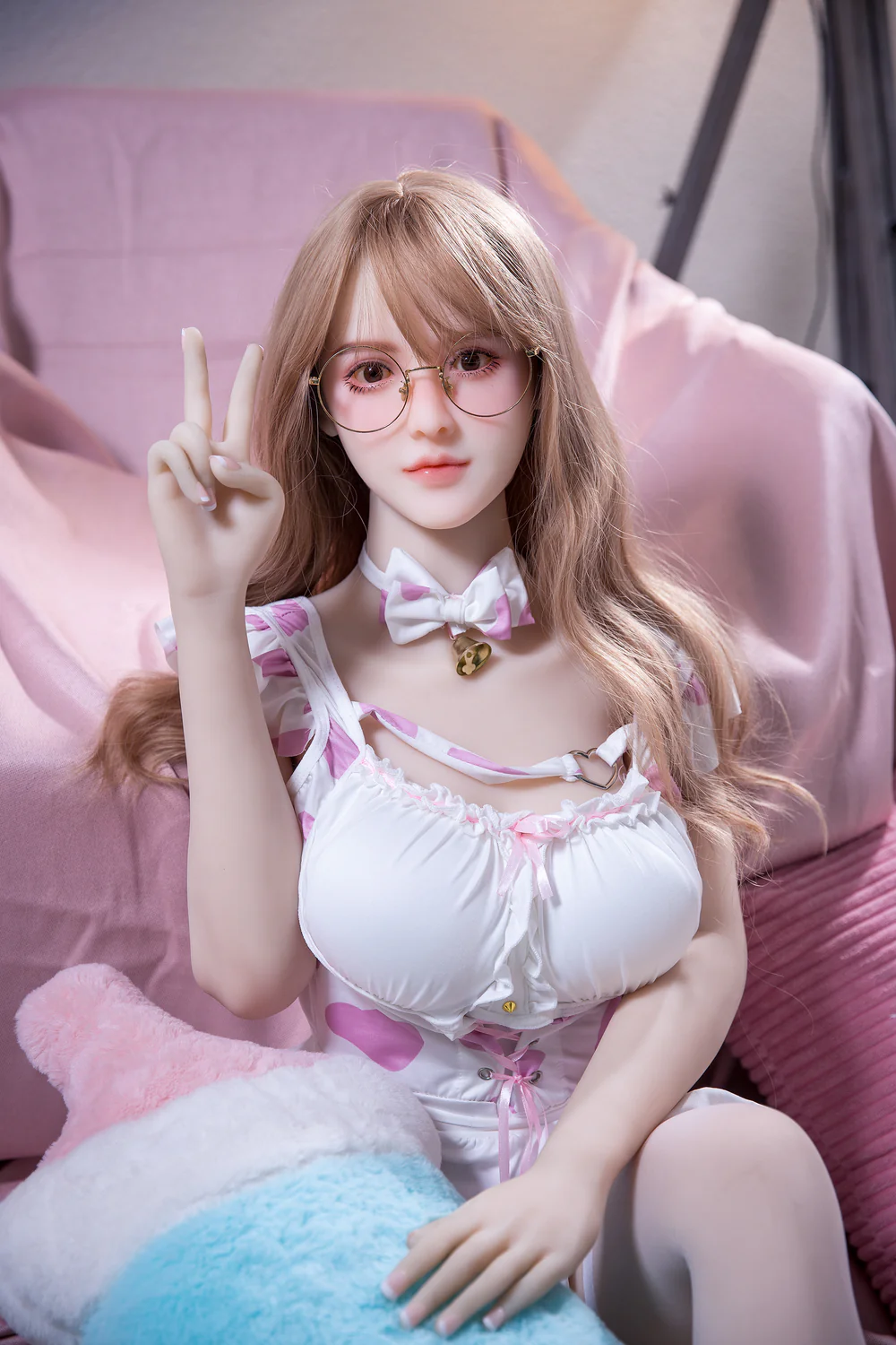 Sofia 135 cm Realistisk Love Doll med Soft Skin-materiale