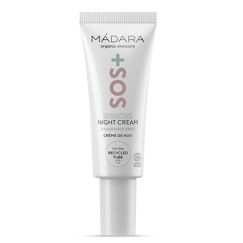 Mádara, SOS+ SENSITIVE Night Cream, 17 ml. - Travel