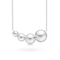 BIGGEST BALL silver necklace | Danish design by Mads Z