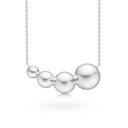 BIGGEST BALL silver necklace | Danish design by Mads Z