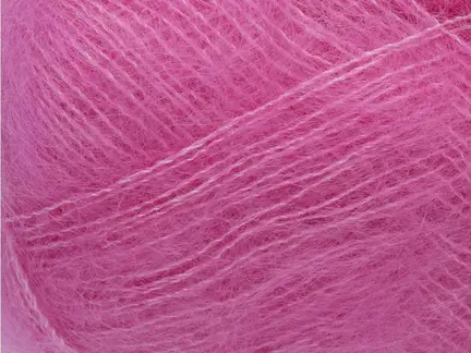 close up af garn Tilia - 313 - Bubblegum fra Filcolana