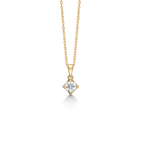 CROWN pendant in 14 karat gold | Danish design by Mads Z