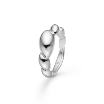 RUGBY silver ring | Danish design by Mads Z