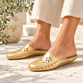 EasyFit XL20 Sandal – Guld vist på model