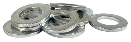 Fladskive 5/8" - 16mm 10 stk.