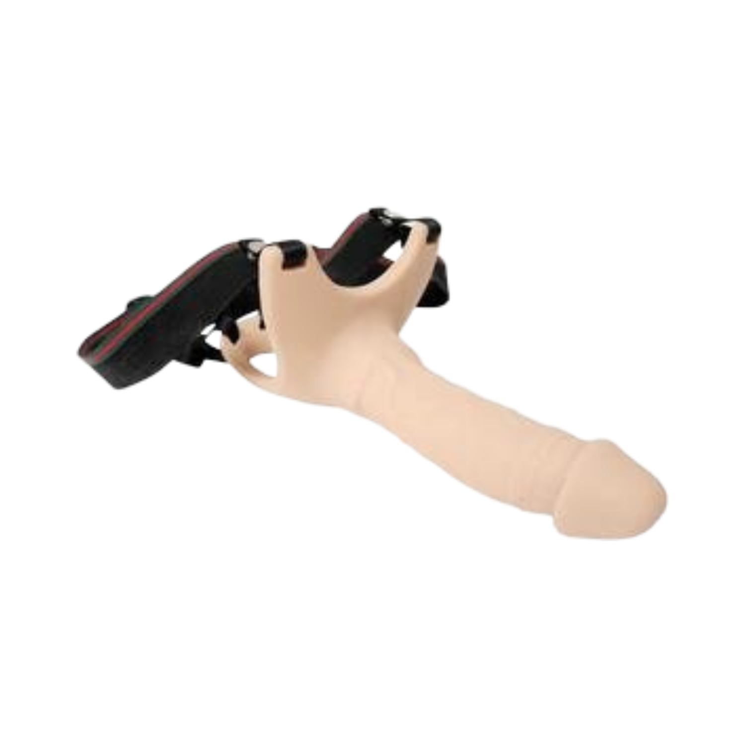 Hollow strap on - Super Hero - Silicone - Dick length 16,5 cm - dia 4,5 cm