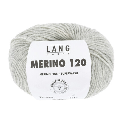 merino-120-lys-graa-meleret-lang yarn-merinould-garn