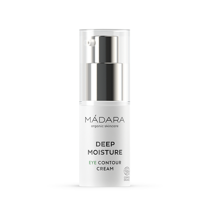 Mádara, Deep Moisture Eye Contour Cream, 15 ml. - Ansigtspleje, Hudpleje, Øjencreme, Øjenpleje, Øjenserum, Fastere hud, Opstrammende Serum, Fugt, Alle hudtyper