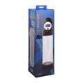 Seven Creations automatisk penispumpe med digitalt display og transparent cylinder