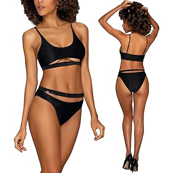 Obsessive Miamelle Bikini i sort med klassisk snit