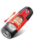 App-styret masturbator med rotation, vibration og aftagelig indersleeve