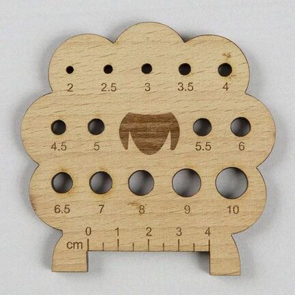 Pindemåler fra villy jensen, form som et får, op til pind 10