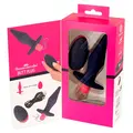 You2Toys Buttplug med fjernbetjening – sort silikone anal vibrator med trådløs styring.