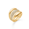 HALF-MOON ring i 14 karat guld | Mads Z