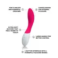 LELO Mona 2 G-Spot Massager – luksus G-punktsvibrator i blød silikone med 6 vibrationsfunktioner og genopladelig motor